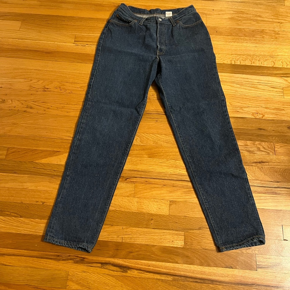 Levi's Dark Blue Straight Leg Women's Jeans